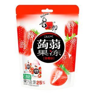 Японское Желе Конняку Xizhilang Strawberry 120г
