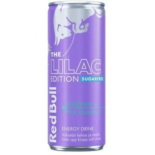 Напиток энергетический Red Bull Lilac Edition Sugar Free 250 мл