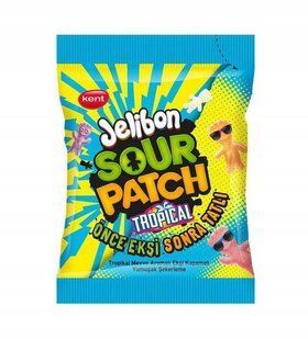 Желейні цукерки Kent Jelibon Sour Patch Tropical 160 г