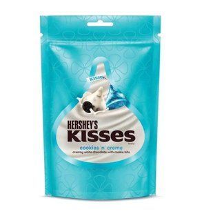 Шоколадні цукерки Hershey's Kisses Cookies N Creme 33.6 г