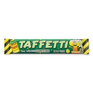Кисла жувальна цукерка Toxic Waste Taffetti Sour Apple 20 г