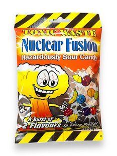Конфеты Toxic Waste Nuclear Fusion Hazardously Sour Candy 57 г