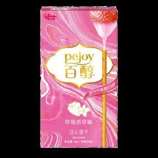 Бісквітні палички Pejoy Vanilla Strawberry 48 г