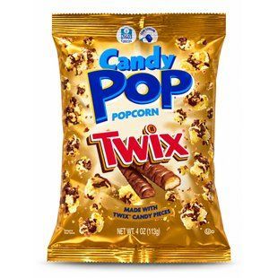 Попкорн Candy Pop Twix с шоколадом карамелью и кусочками Twix 113 г