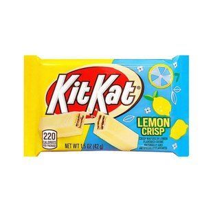 Батончик Kit Kat Lemon Creme Wafer в белом шоколаде с лимонным кремом 42 г