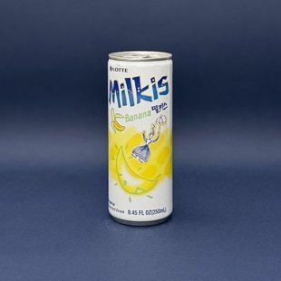 Молочный газированный напиток Milkis Banana Lotte 250 ml