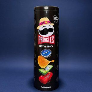 Чіпси ж/б Pringles Hot & Spicy