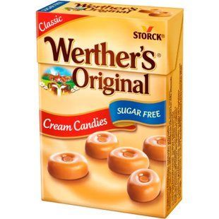 Цукерки Werther's Original Sugar Free Cream Candies 42 г