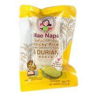Тайський Десерт Mae Napa Sticky Rice Coconut Cream Durian 80 г