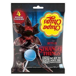 Леденцы Chupa Chups Stranger Things 4 Flavours 120 г