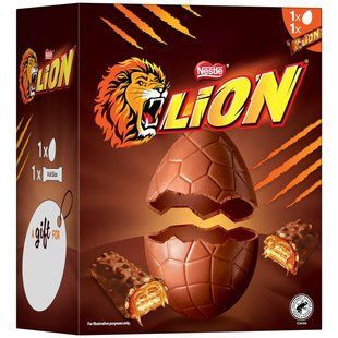 Шоколадное Яйцо Lion 200 г