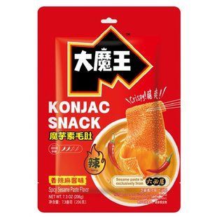 Снек Konjac Snack Spicy Sesame Paste Flavor 206 г