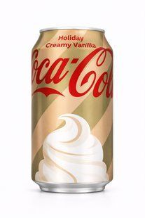 Напій Coca Cola Holiday Creamy Vanilla зі смаком вершкової ванілі 355 мл