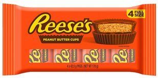 Цукерки Reese&rsquo;s Peanut Butter (4х39.5) 158 г
