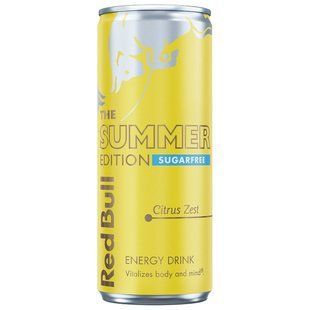 Энергетический напиток Red Bull The Summer Edition Sugarfree Sudachi Lime 250 мл