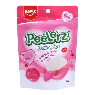 Желейні цукерки Amos Peelerz Gummy Lips 65 г