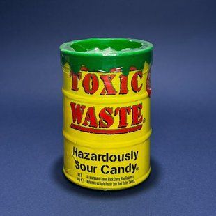 Скарбничка з кислими цукерками Toxic Waste Yellow Money Banks 84 г