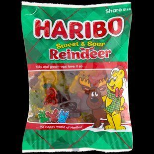 Желейні цукерки Haribo Sweet & Sour Reindeer 325 г