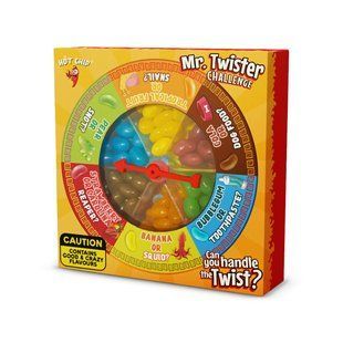 Гра Рулетка з Цукерками Hot Chip Mr. Twister 100 г