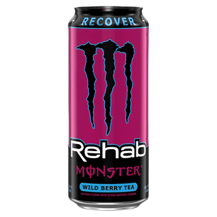 Енергетичний напій Monster Rehab Wild Berry Tea зі смаком ягідного чаю 500 мл