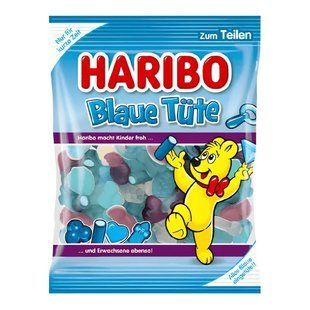 Желейні цукерки Haribo Blaue T&uuml;te асорті 175 г