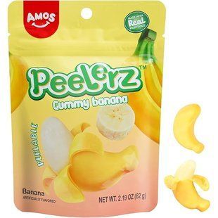 Желейні цукерки Amos Peelerz Banana 62 г