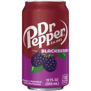 Напій Dr Pepper Blackberry з ожиною 355 мл
