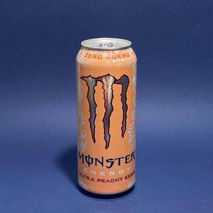 Енергетик напій Монстр Енерджі персик Monster Energy Ultra Peachy Keen Zero Sugar 500 мл