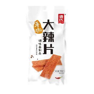 Гострі соевые снеки LaTiao Genji Food Large Spicy Strips 90 г