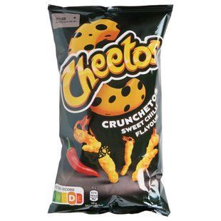 Снеки Cheetos Crunchetos Sweet Chili зі смаком солодкого чилі 110 г