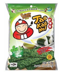 Снеки з морських водоростей Tao Kae Noi оригінальні 32 г
