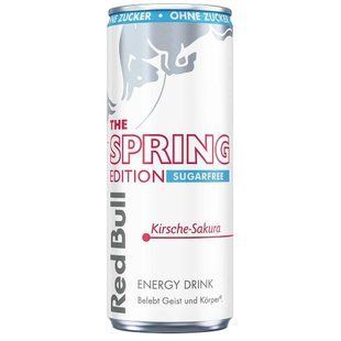 Энергетический напиток Red Bull The Spring Edition Sugarfree Kirsch Sakura 250 мл