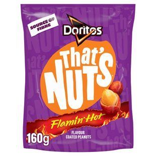 Орехи Doritos That&rsquo;s Nuts Flamin&rsquo; Hot в хрустящей оболочке 160 г