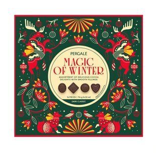 Цукерки Pergale Magic of Winter Dark Classic 114 г