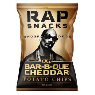 Чіпси Rap Snacks Snoop Dogg OG Bar B Que Cheddar BBQ сир 71 г