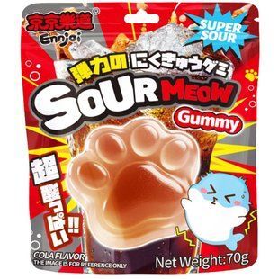 Жевательные конфеты Ennjoi SoUR Meow Gummy Cola 70 г
