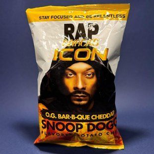 Чіпси Rap Snacks Icon Snoop Dog BBQ Cheddar 71 г