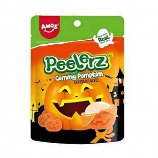 Желейные конфеты Amos Peelerz Halloween Pumpkin Orange 65 г