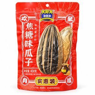 Семечки подсолнечника DHD Caramel Flavor со вкусом карамели 408 г