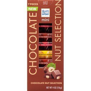 Набір Ritter Sport міні шоколадок Nut Selection Mini 116 г