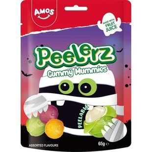 Желейные конфеты Amos Peelerz Gummy Mummies 65 г