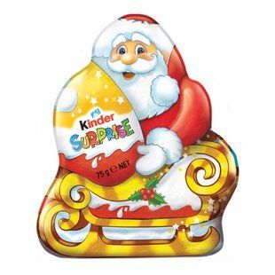 Шоколадне яйце Kinder Surprise Santa 75 г
