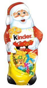 Шоколадна фігурка Дід Мороз Kinder 110 г