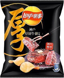 Китайські Чипси Lay's Kobe Steak Chips 59.5 г