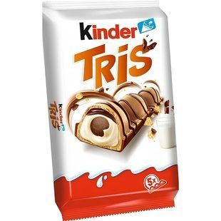 Вафельні батончики Kinder Tris 100 г