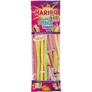 Жувальні цукерки Haribo Balla Stixx Flavour Mix Fizz 200 г