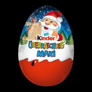 Шоколадне Яйце Kinder Surprise MAXI Christmas 100 г