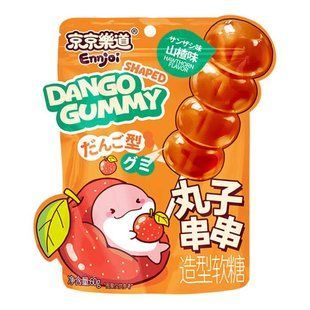 Жевательные конфеты Ennjoi Dango Shaped Gummy Hawthorn 60 г