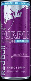 Енергетичний напій Red Bull Energy The Purple Edition Acai Sugar Free 355 мл