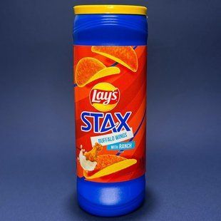 Чіпси Lay's Stax Buffalo Wings Ranch 155,9 г